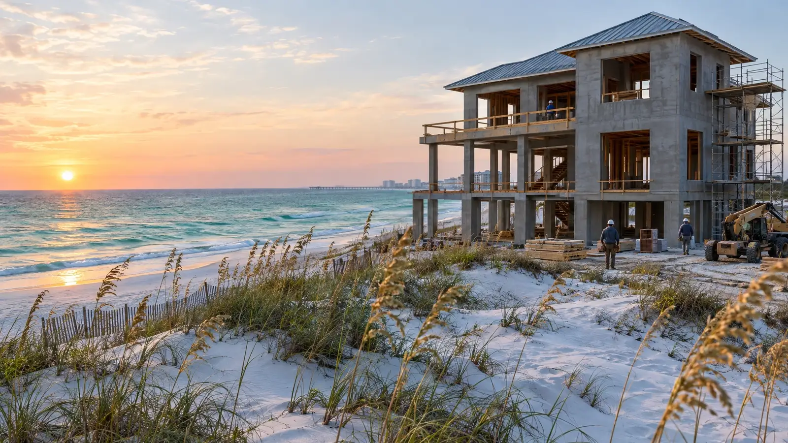 A building scene from the Pensacola and Escambia Area area of Florida