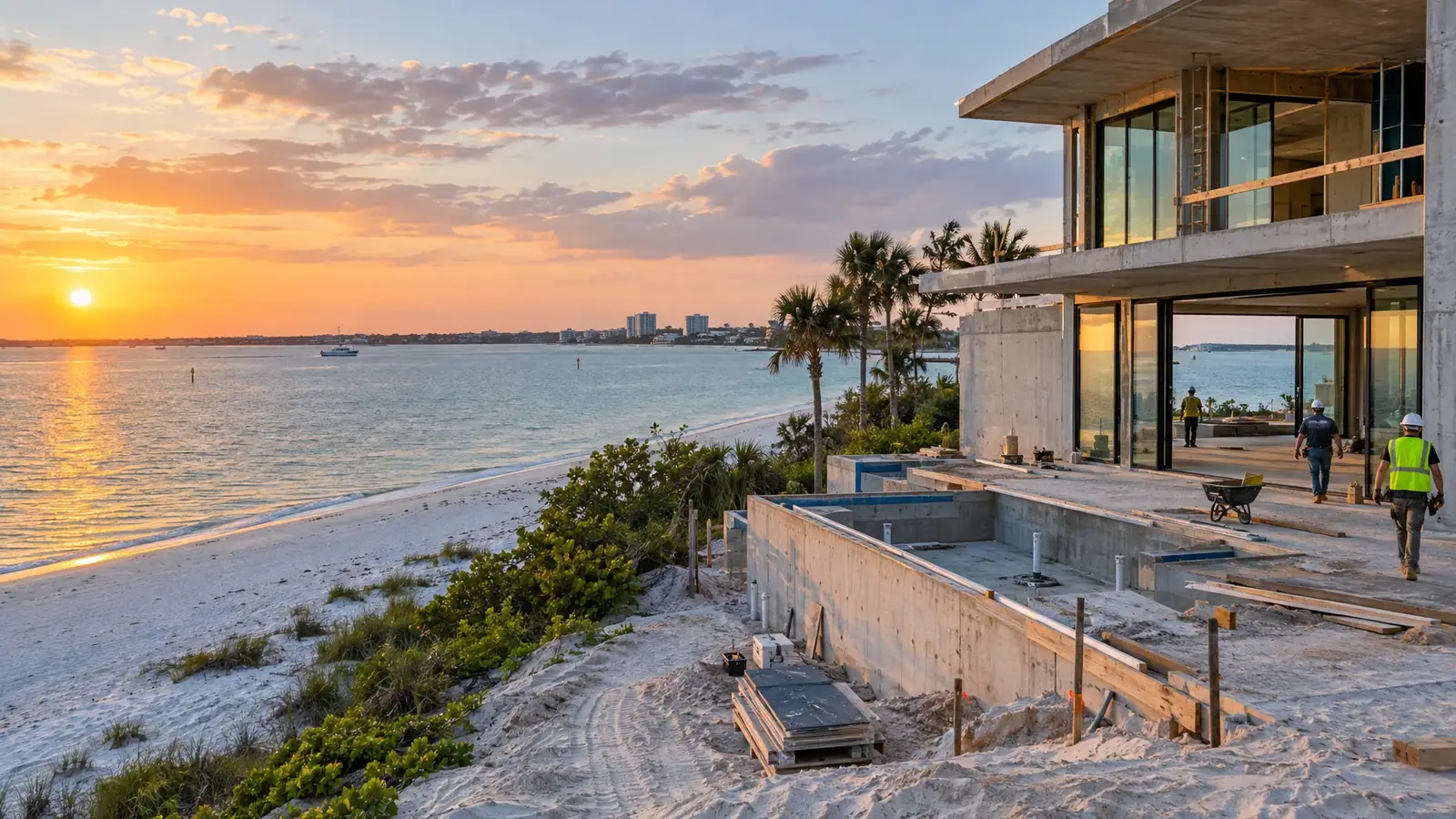 A building scene near Venice, FL