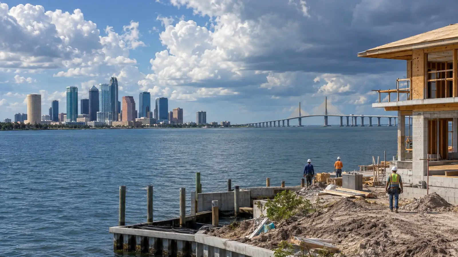 A building scene from the Tampa Bay area of Florida