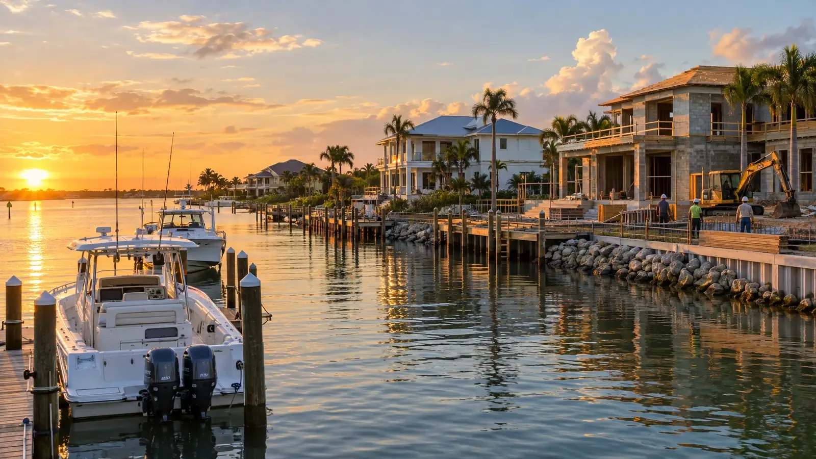 A building scene from the Treasure Coast area of Florida