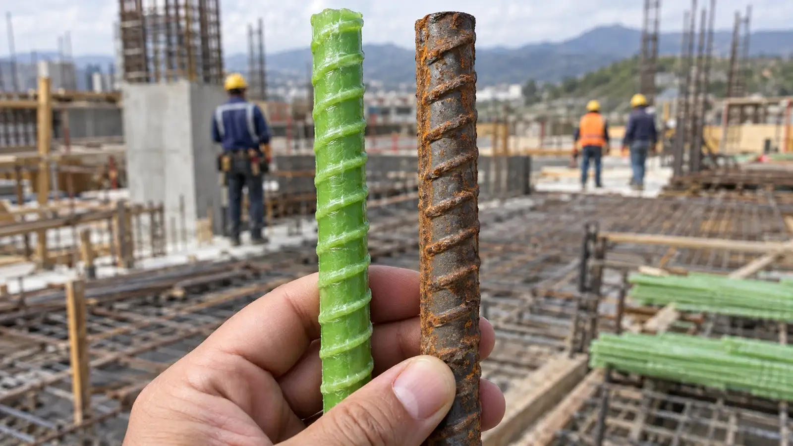 What Is Fiberglass Composite (GFRP) Rebar?