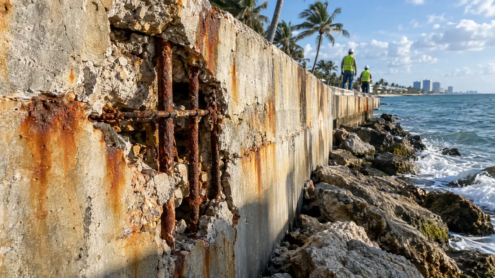 Why Steel Rebar Corrodes Near the Coast