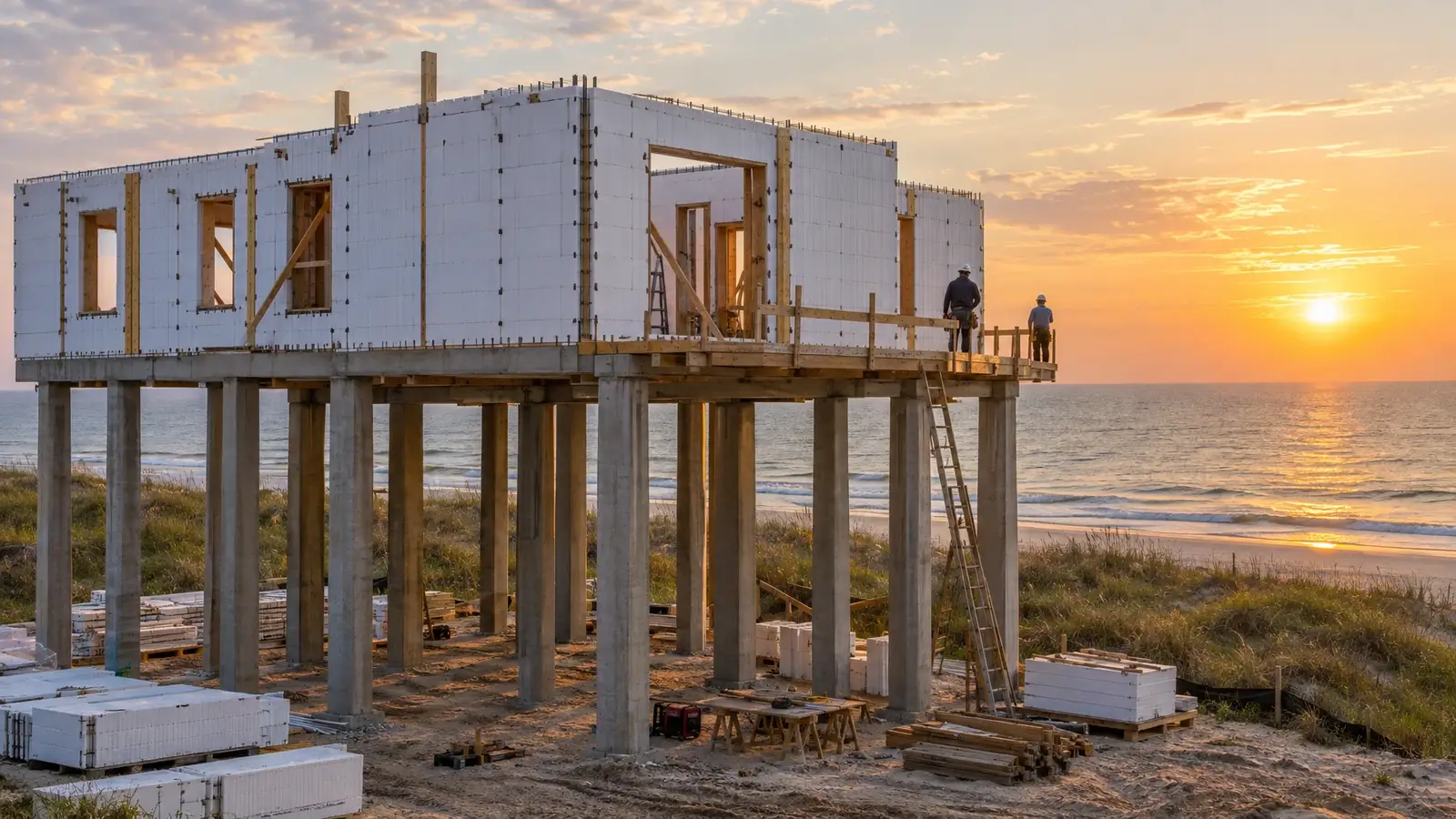 ICF Coastal and Elevated Homes in Florida