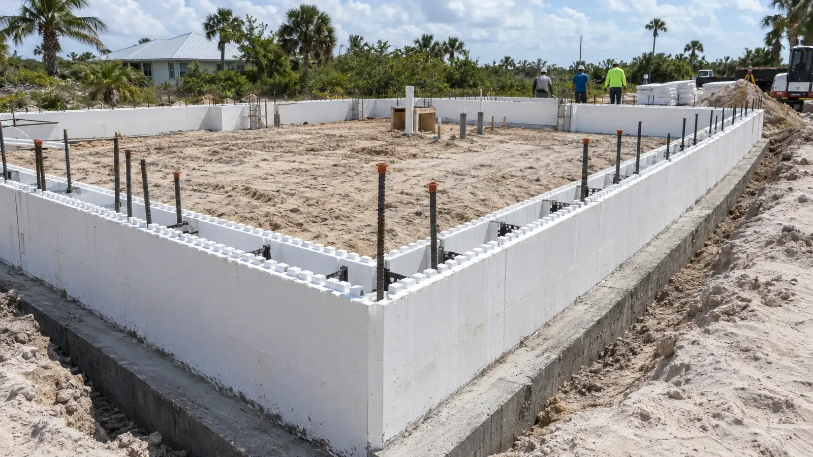 ICF Foundations and Stem Walls for Florida builders