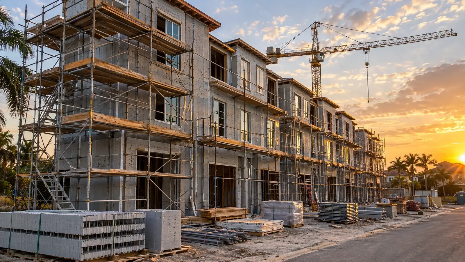 ICF Multifamily and Townhomes in Florida