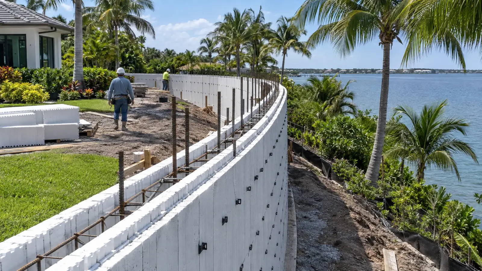 ICF Site and Privacy Walls in Florida