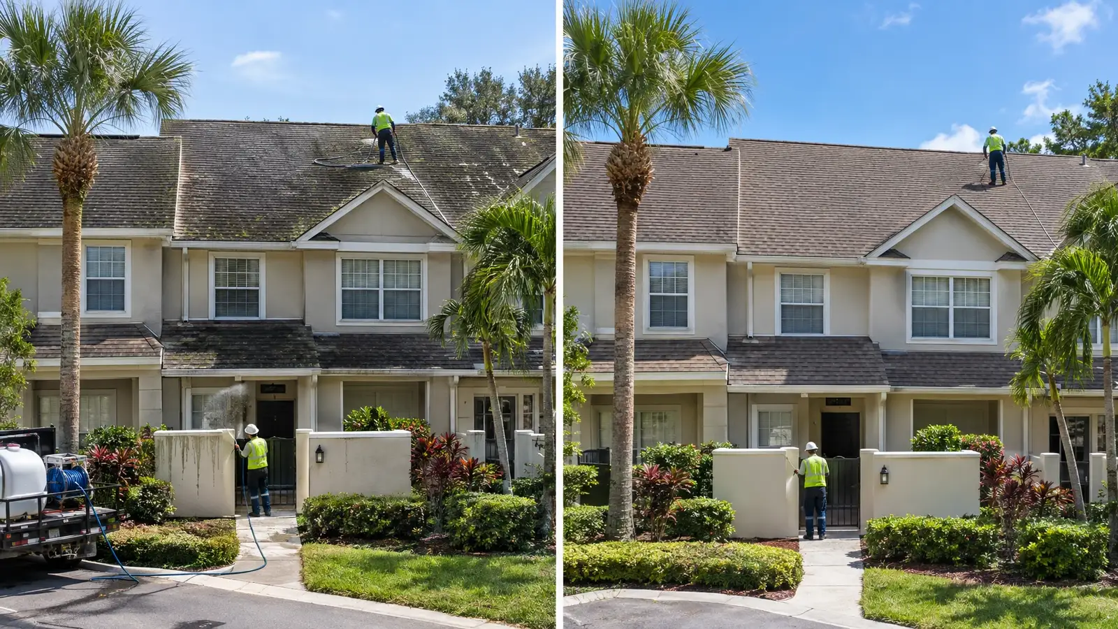 HOA and Community Stain Removal for Florida builders